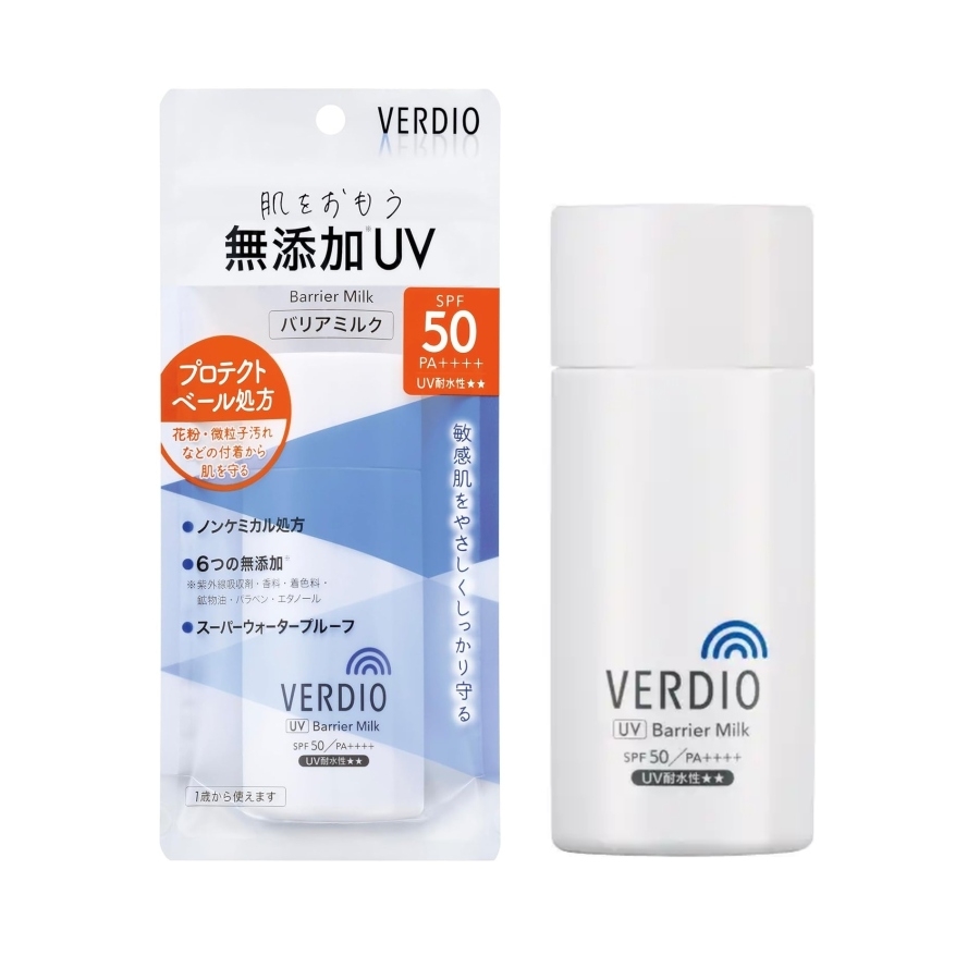 Sữa chống nắng dưỡng ẩm dịu nhẹ cho da nhạy cảm Omi Verdio SPF50+ PA++++ 80g