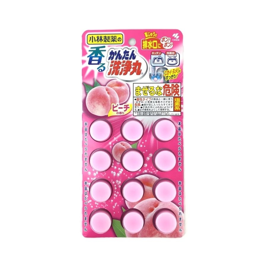 Viên thông tắc đường ống, bồn cầu Kobayashi vỉ 12 viên