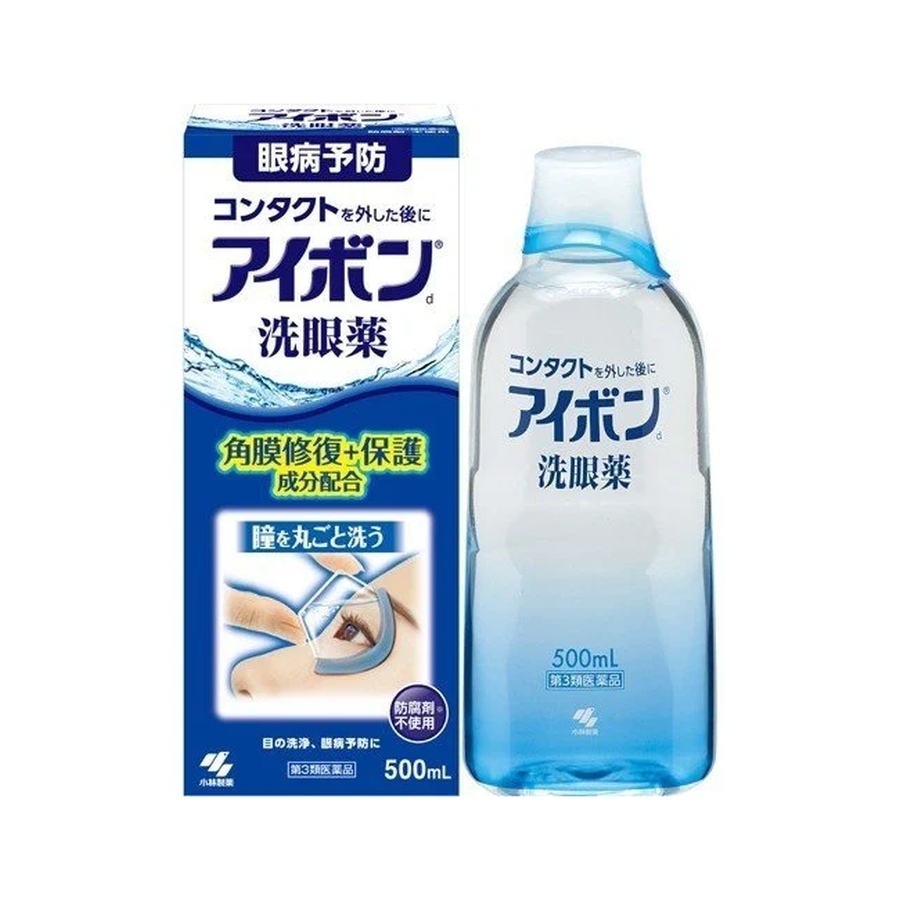 Nước rửa mắt Kobayashi Eyebon W Vitamin chai 500ml