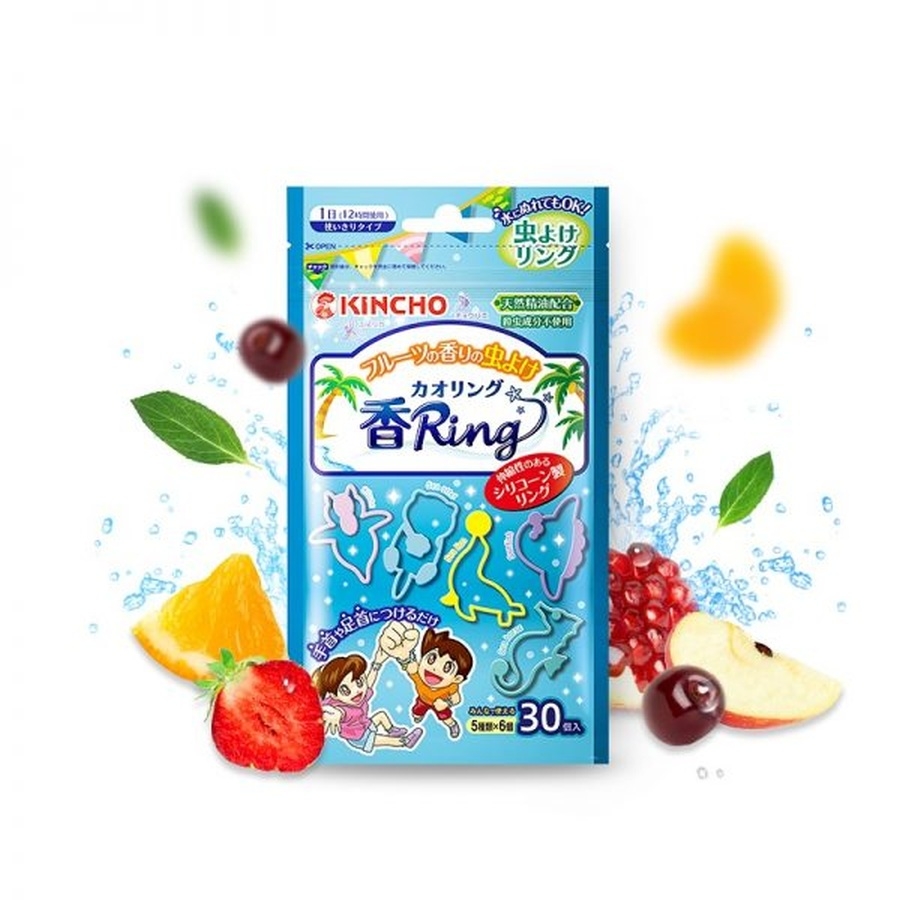 Vòng đeo chống muỗi Kincho cho bé hình thú 30 chiếc