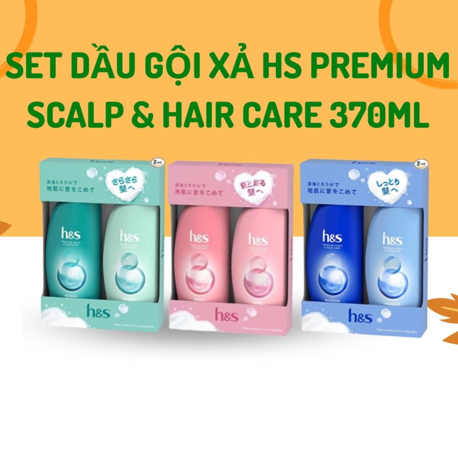 Dầu gội xả HS Premium Scalp & Hair Care 370ml