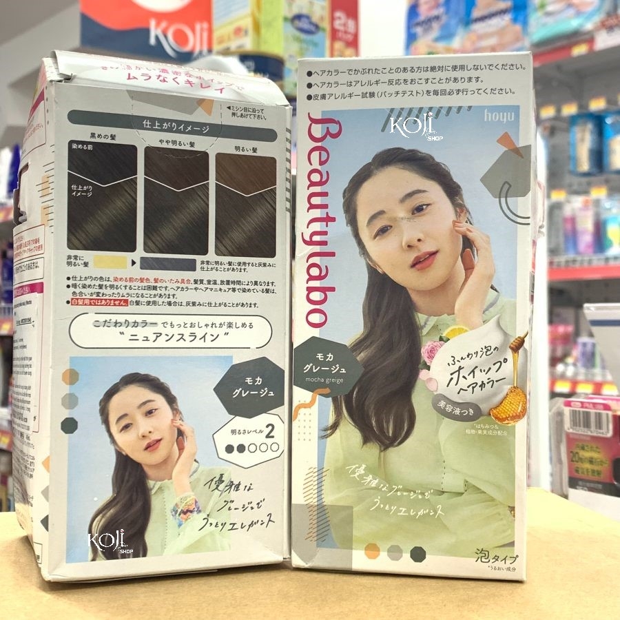 Nhuộm tóc Hoyu BeautyLabo Whip tạo bọt