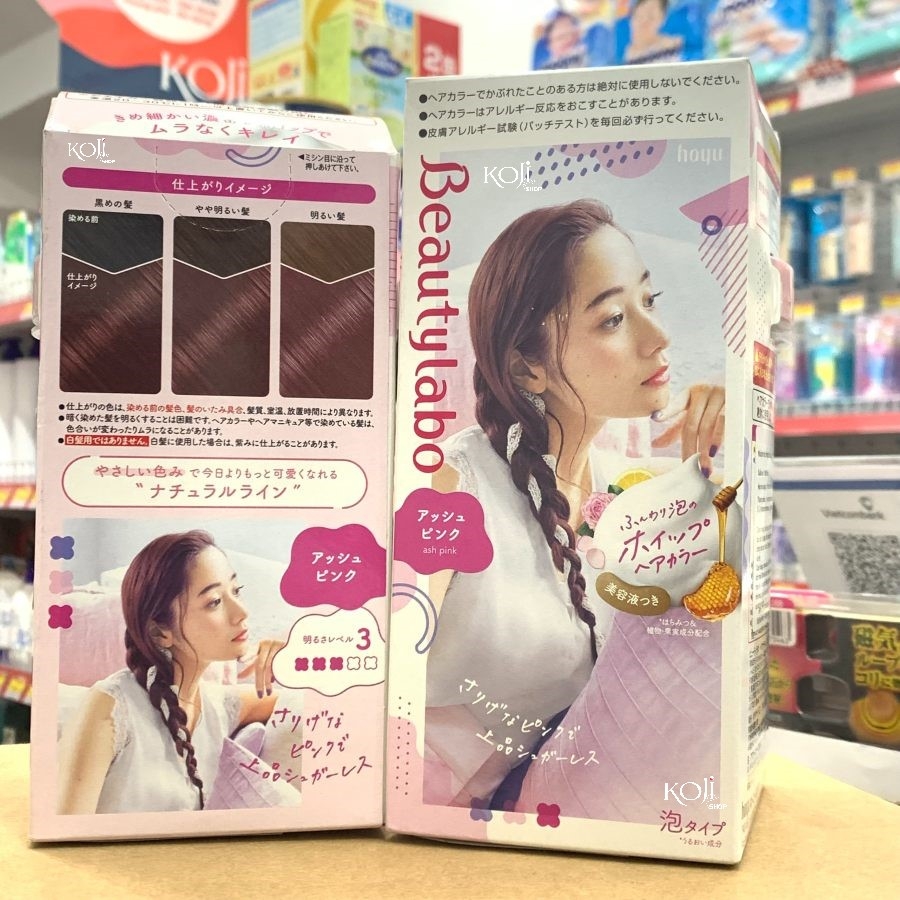 Nhuộm tóc Hoyu BeautyLabo Whip tạo bọt