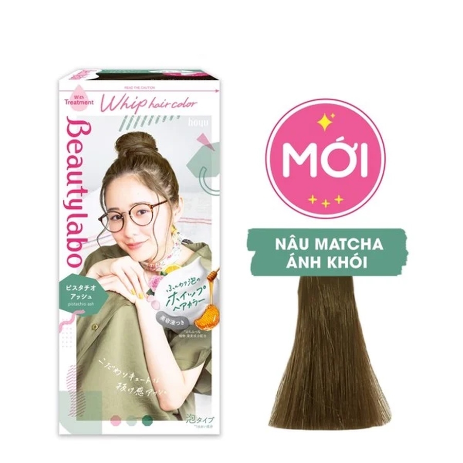 Nhuộm tóc Hoyu BeautyLabo Whip tạo bọt