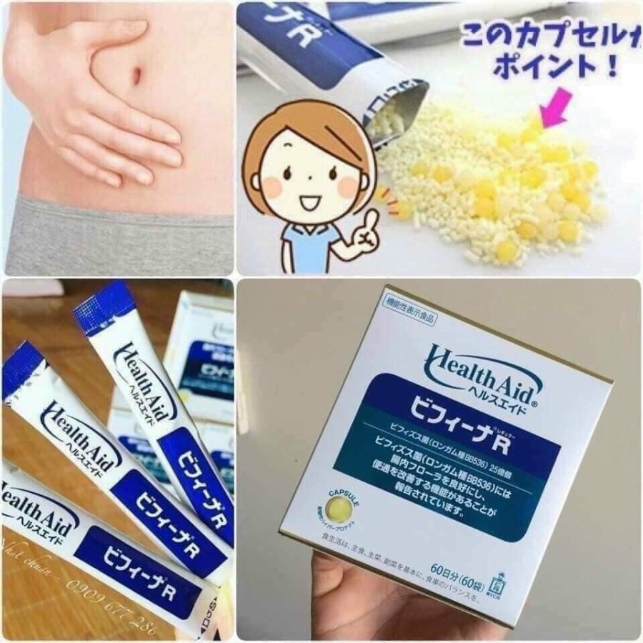 Men Vi Sinh Health Aid Bifina R 20 gói