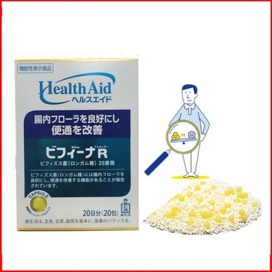 Men Vi Sinh Health Aid Bifina R 20 gói