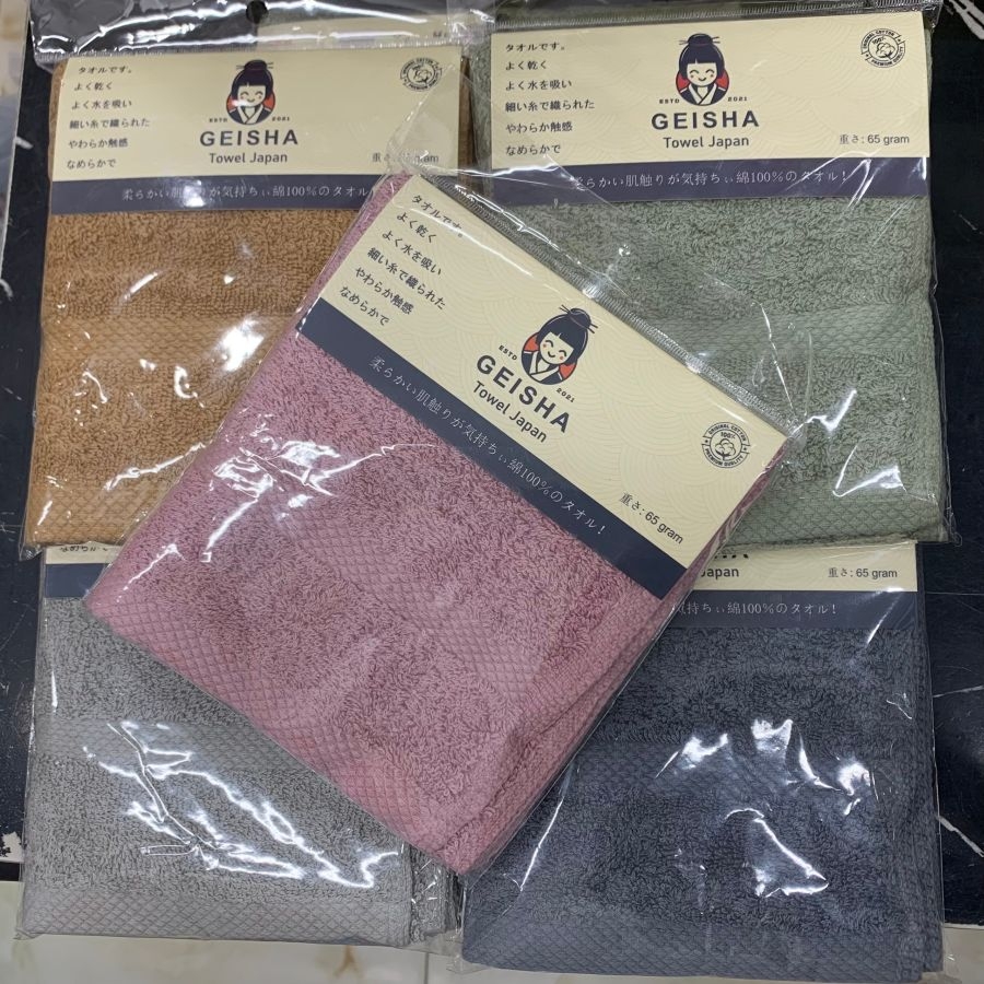 Khăn mặt Geisha Towel Japan 28 x48cm