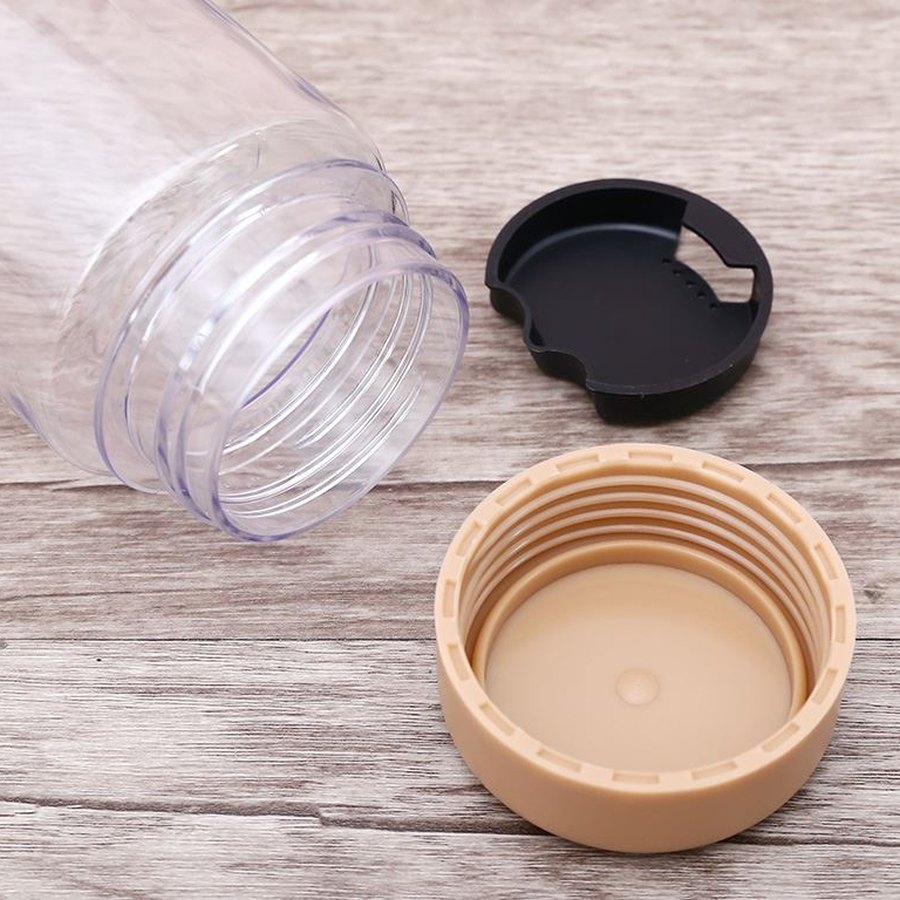 Bình nhựa Echo Sand - Forest đựng nước có nắp đậy chống sặc 500ml