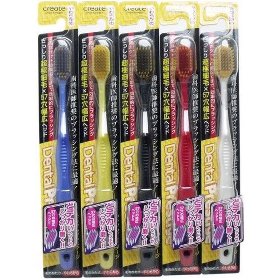 Bàn chải đánh răng đầu rộng Dental Prestige Create (Lông mềm)