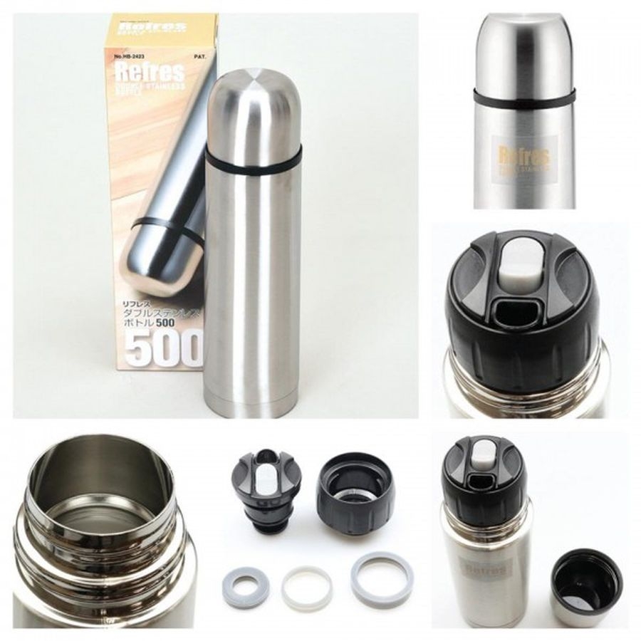 Bình nước giữ nhiệt Refres 500ml Nhật Bản