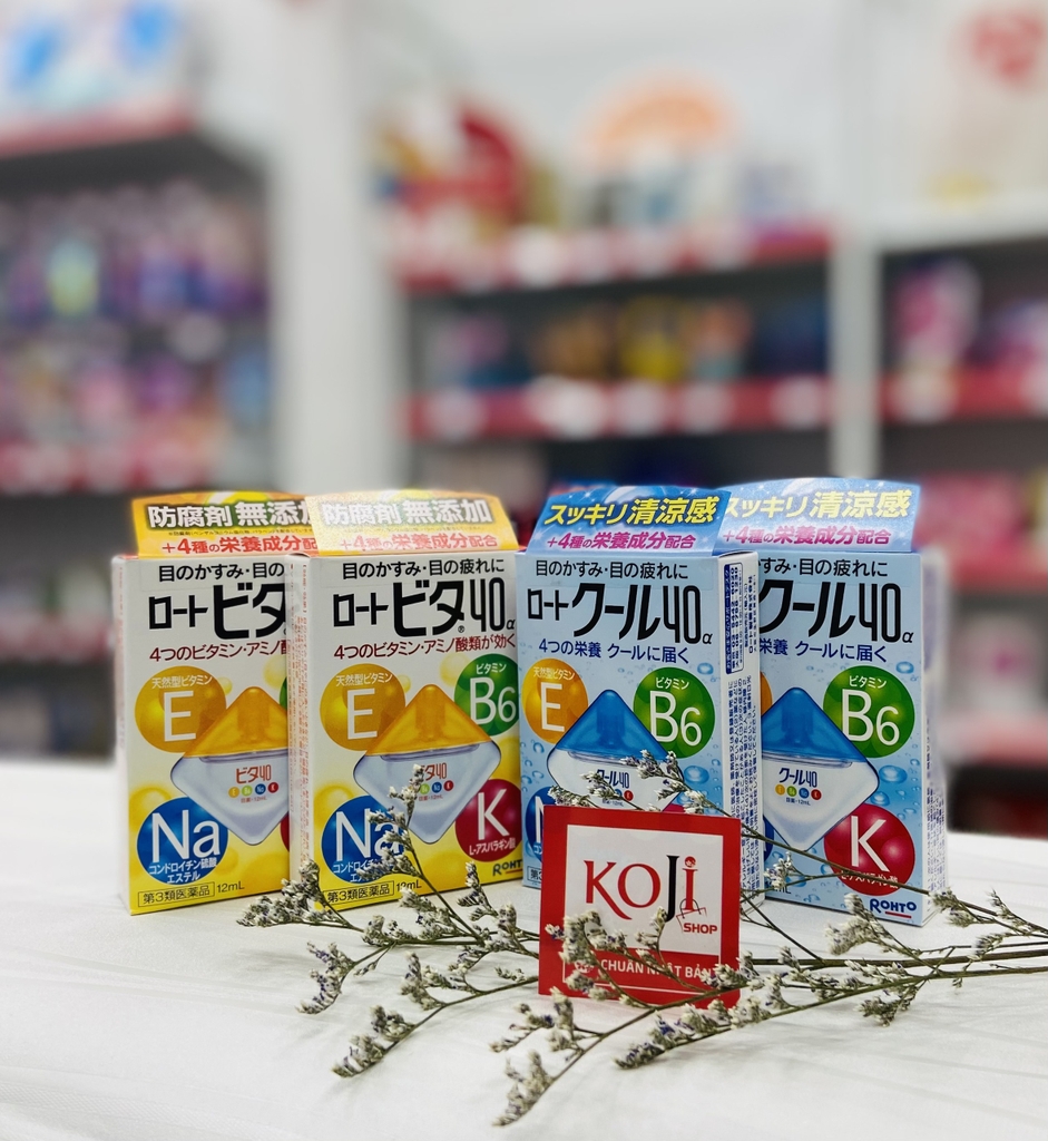 Nhỏ mắt Rohto Nhật Bản 12ml