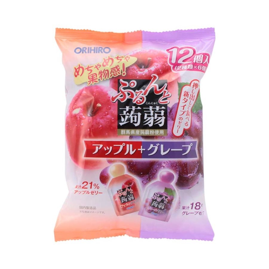 Thạch rau câu Orihiro 240g mix vị trái cây
