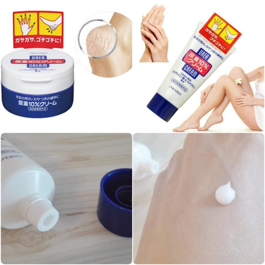 Kem dưỡng tay và chân Shiseido Urea 10% Cream trị nứt nẻ