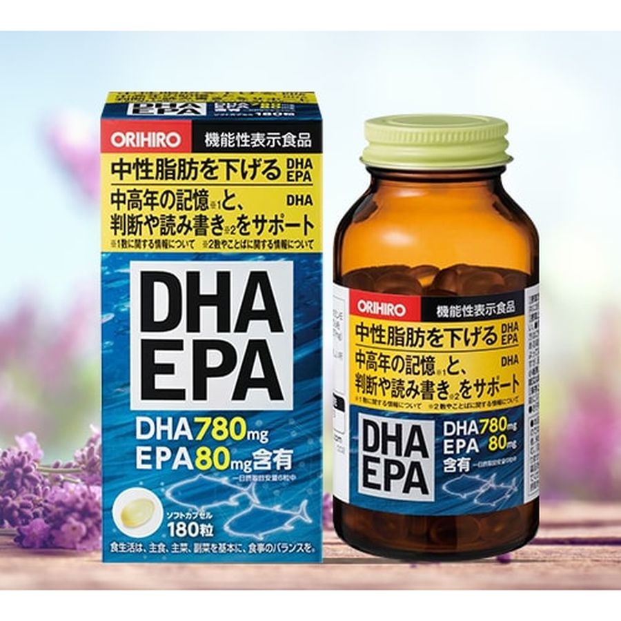 Viên uống  bổ sung DHA-EPA Orihiro 180 viên