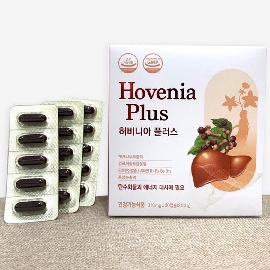 Thuốc bổ gan Hàn Quốc HOVENIA PLUS