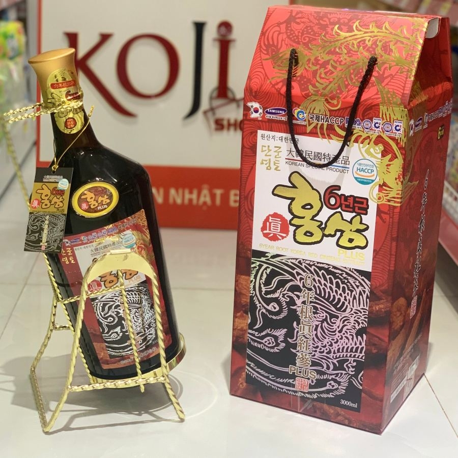 Tinh chất hồng sâm 6 năm tuổi Hàn Quốc - chai 3000ml