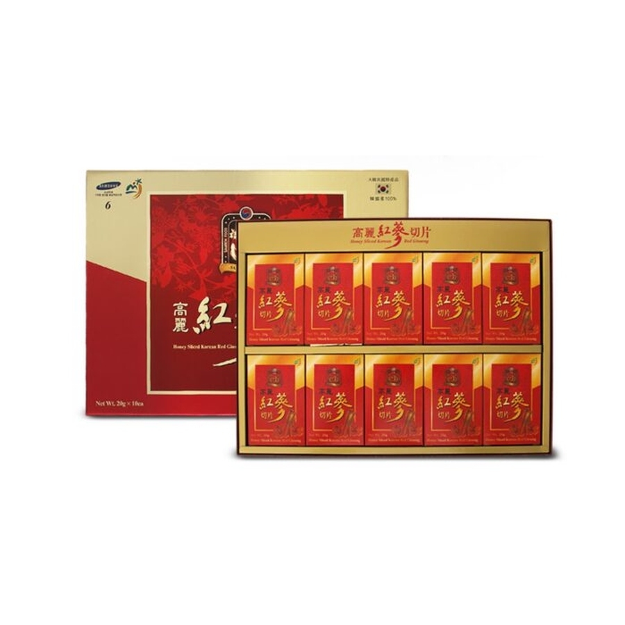 Sâm Lát Tẩm Mật Ong Sambok Hàn Quốc - Hộp 200gr