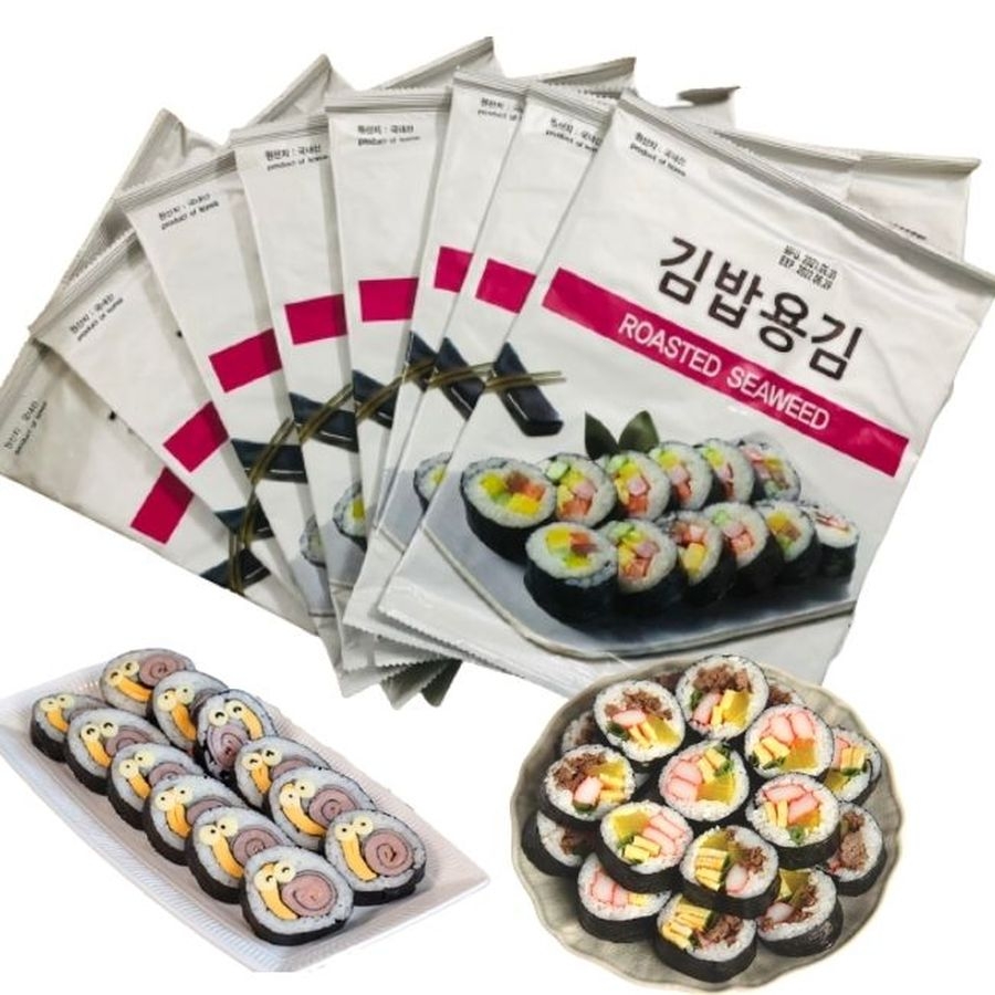 Lá kim cuốn Gimbap Garimi Roasted Seaweed 21G (date 24/7/2025)