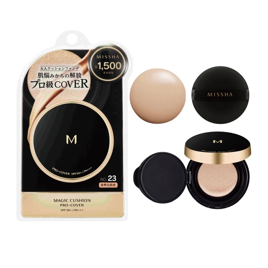 Phấn Nước Missha M Magic Cushion vỏ đen cho da dầu 15g