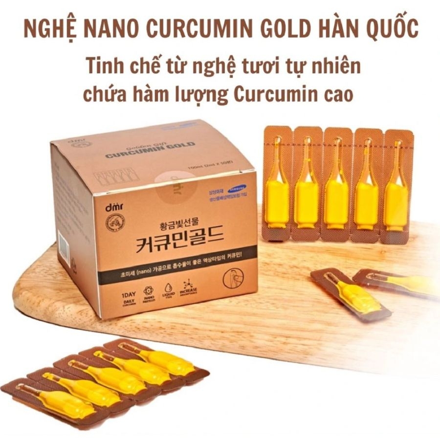 Nghệ nano Curcumin Gold DMR - Samsung Hàn Quốc