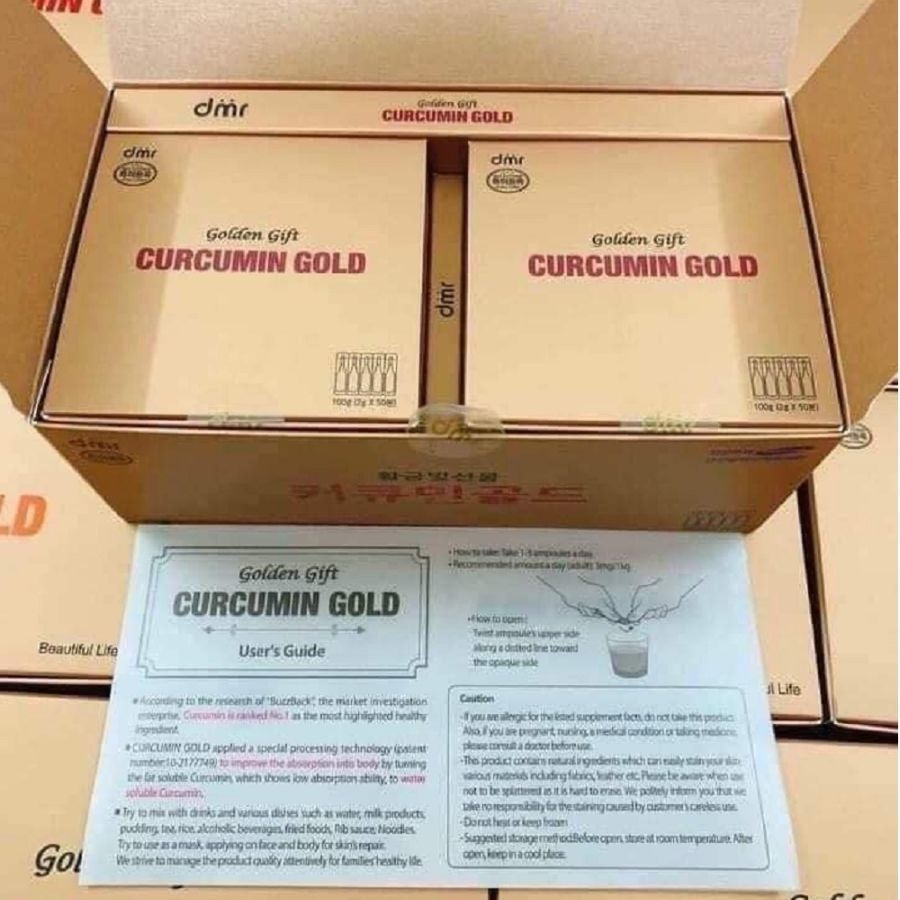 Nghệ nano Curcumin Gold DMR - Samsung Hàn Quốc