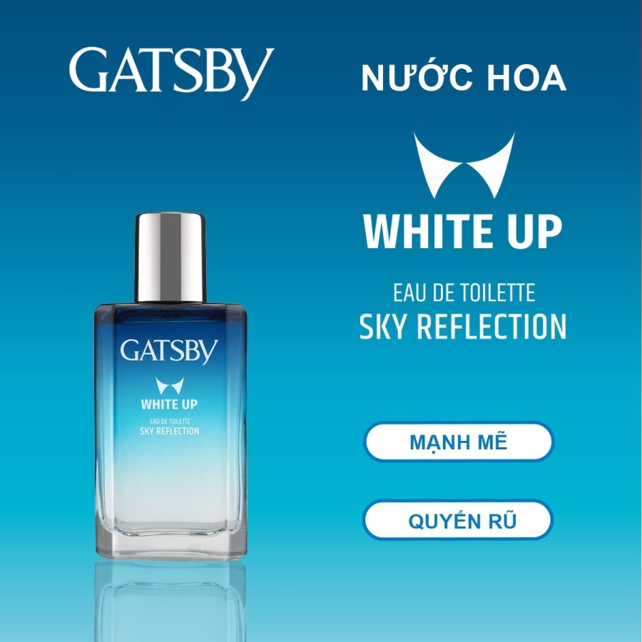 Nước hoa nam Gatsby White Up Eau De Toilette 50ml