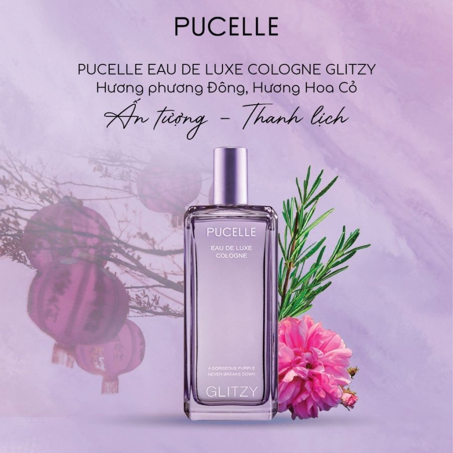 Nước hoa nữ Pucelle Eau De Luxe Cologne 100ml