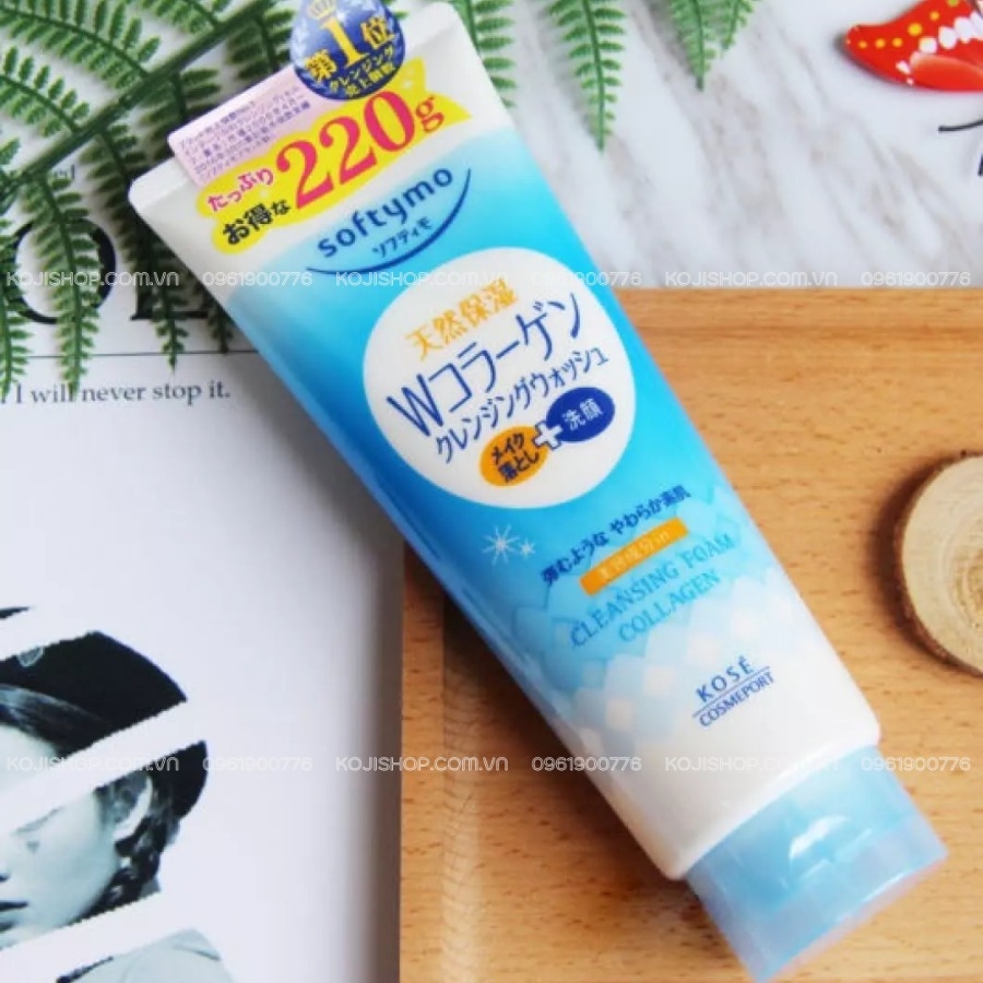 Sữa rửa mặt Kose Softymo 220g