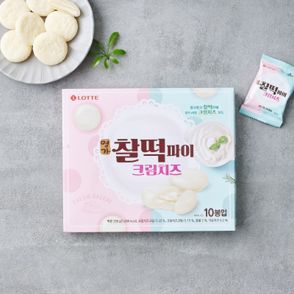 Bánh Chantok nhân kem Lotte Hàn Quốc Cheese 250g