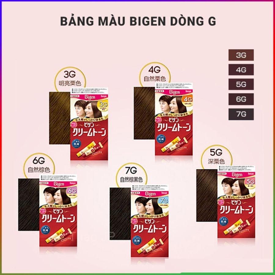 Nhuộm tóc phủ bạc Bigen