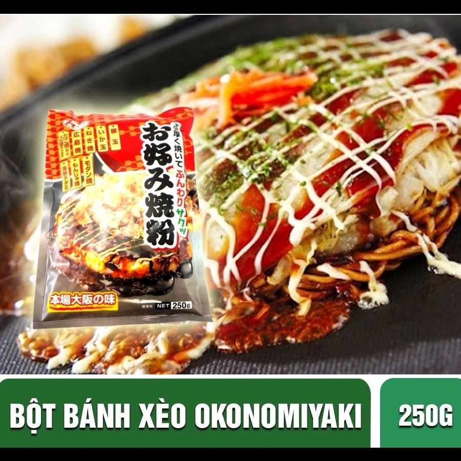 Bột bánh xèo Okonomiyaki Nippon 250g