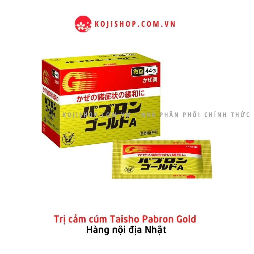 Trị cảm cúm Taisho Pabron Gold nội địa Nhật