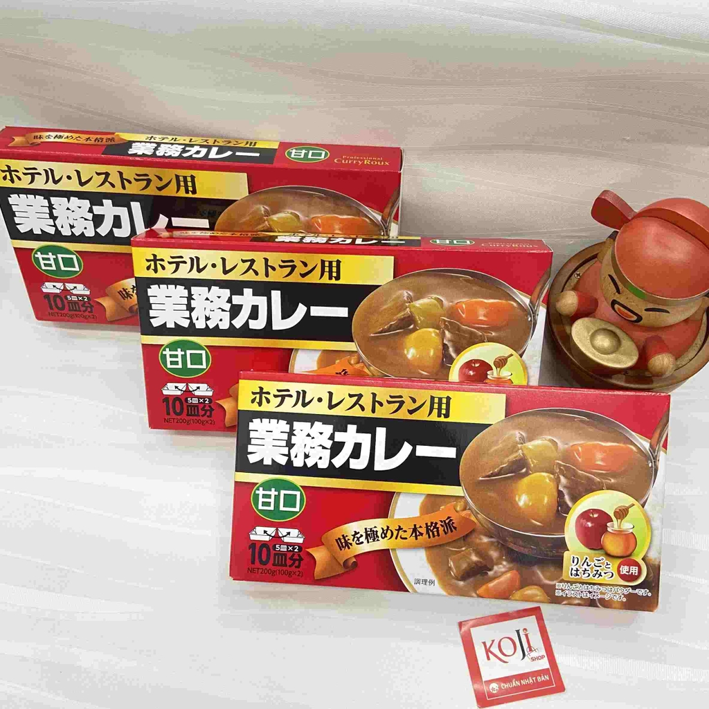 Viên Cari kiểu Nhật Kobe Bussan 200g