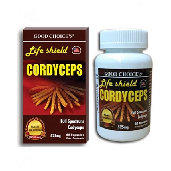 Viên uống Đông Trùng Hạ Thảo Cordyceps Life Shield 60 viên