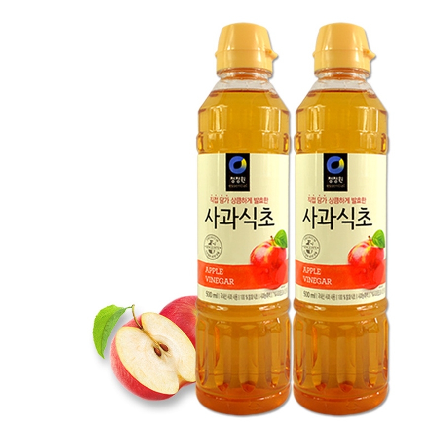 Giấm Táo Daesang Hàn Quốc - chai 500ml