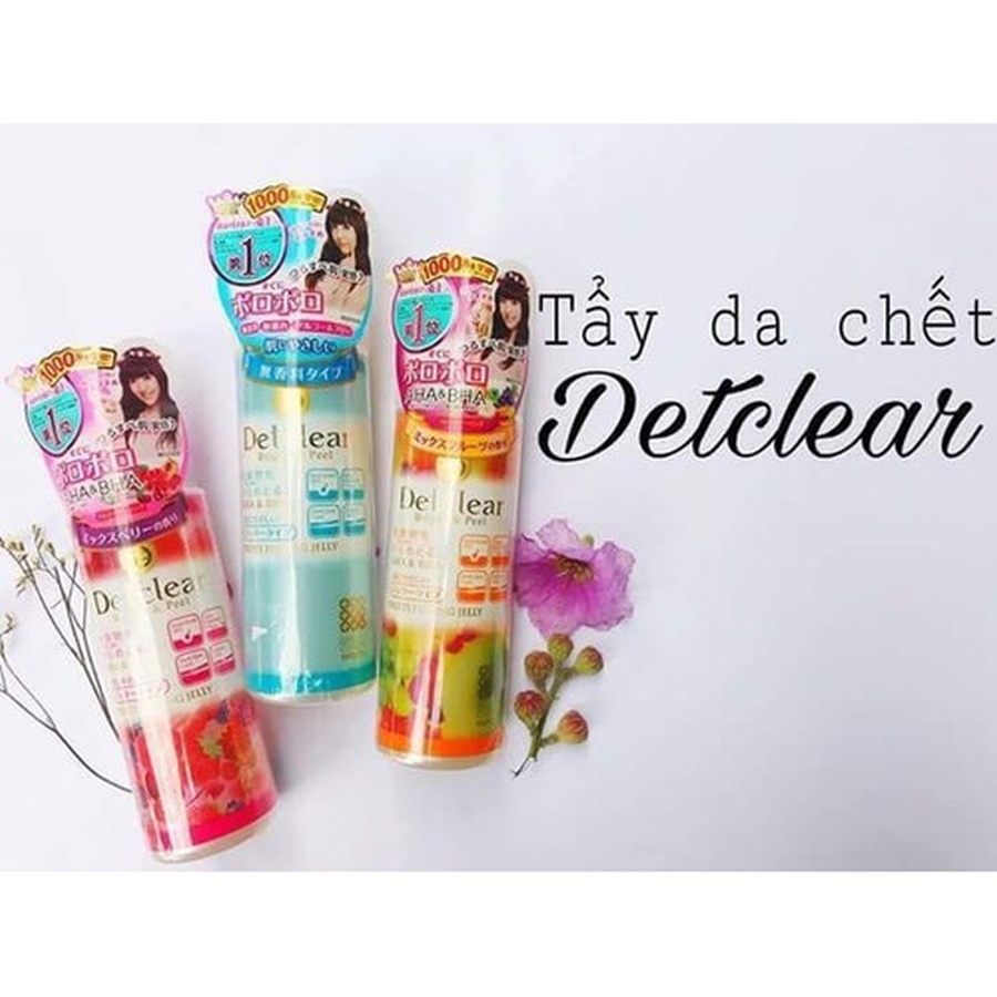 Gel tẩy da chết Detclear