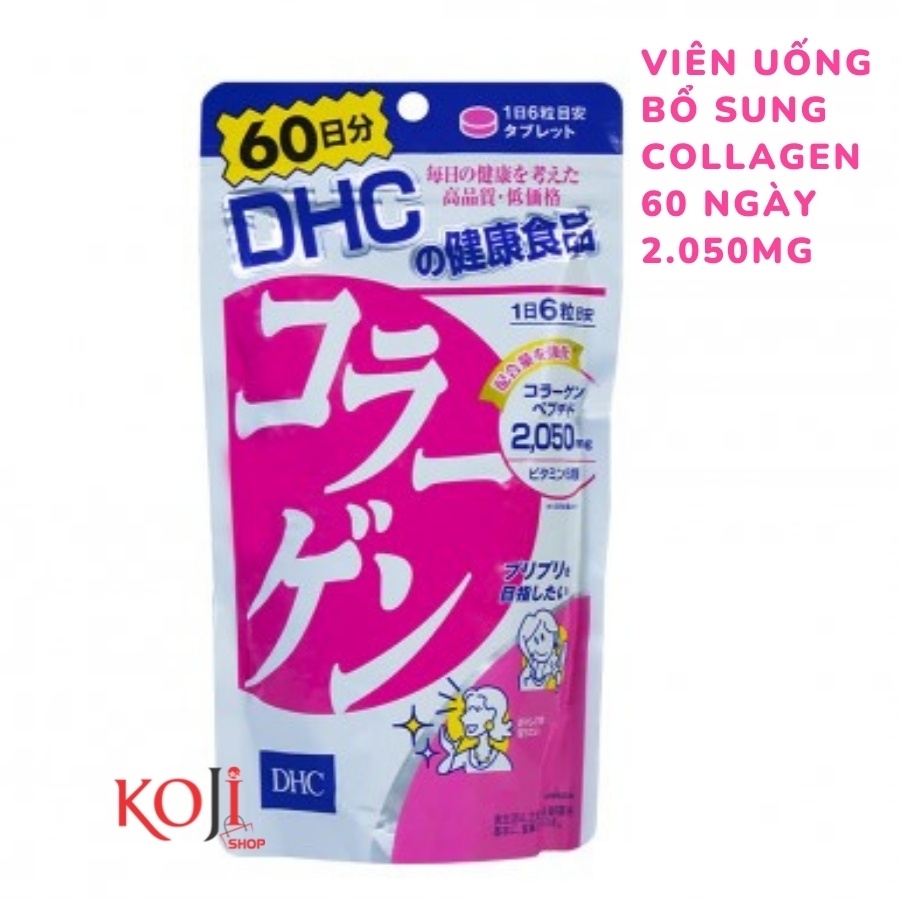 Viên uống Collagen DHC 360 viên 60 ngày hàm lượng cao