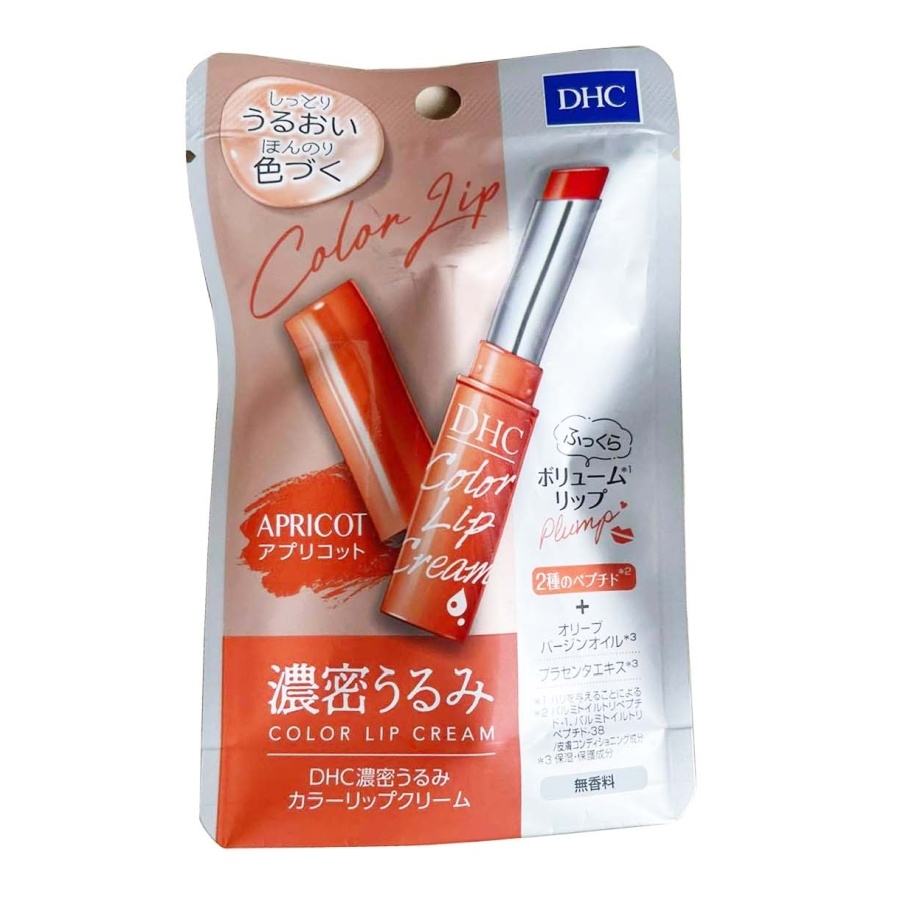Son dưỡng môi DHC color lip cream 1.5g chiết xuất Olive - Màu đỏ