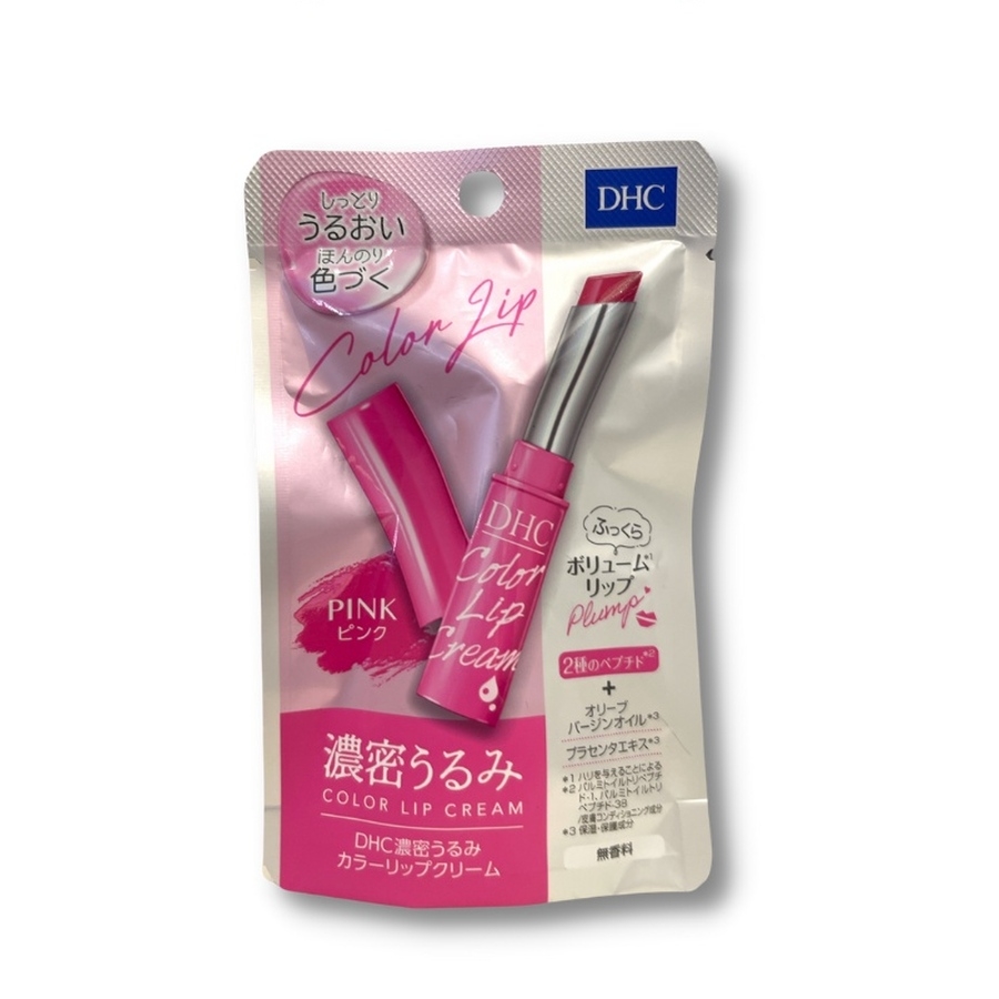 Son dưỡng môi DHC color lip cream 1.5g chiết xuất Olive - Màu đỏ