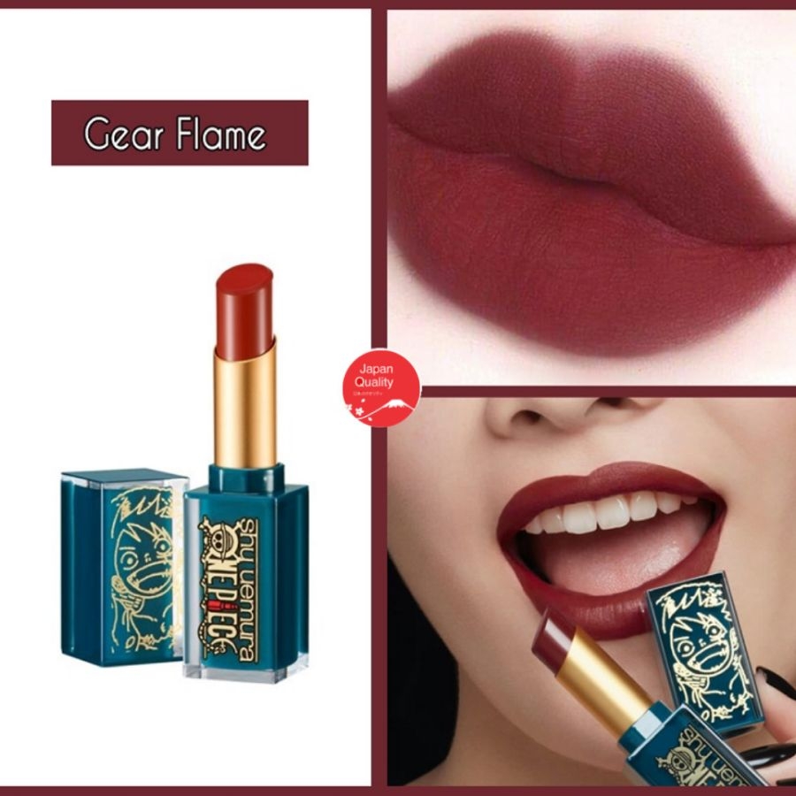 Son Shu Uemura rough unlimited matte bản Onepiece limited thỏi 3g - Gear Flame