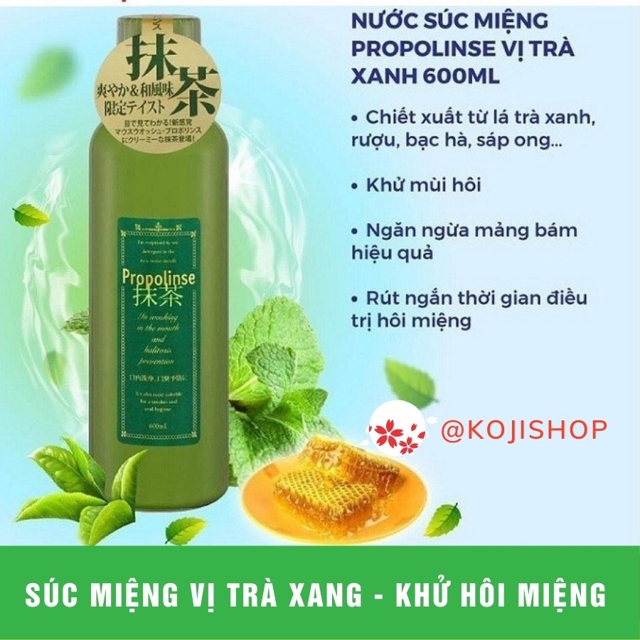 Nước súc miệng nha khoa Propolinse 600ml