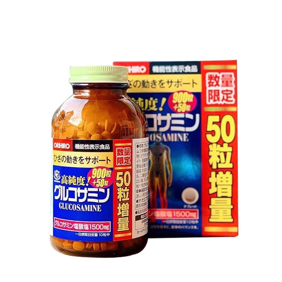 Viên uống hỗ trợ điều trị xương khớp ORIHIRO Glucosamin 950 viên