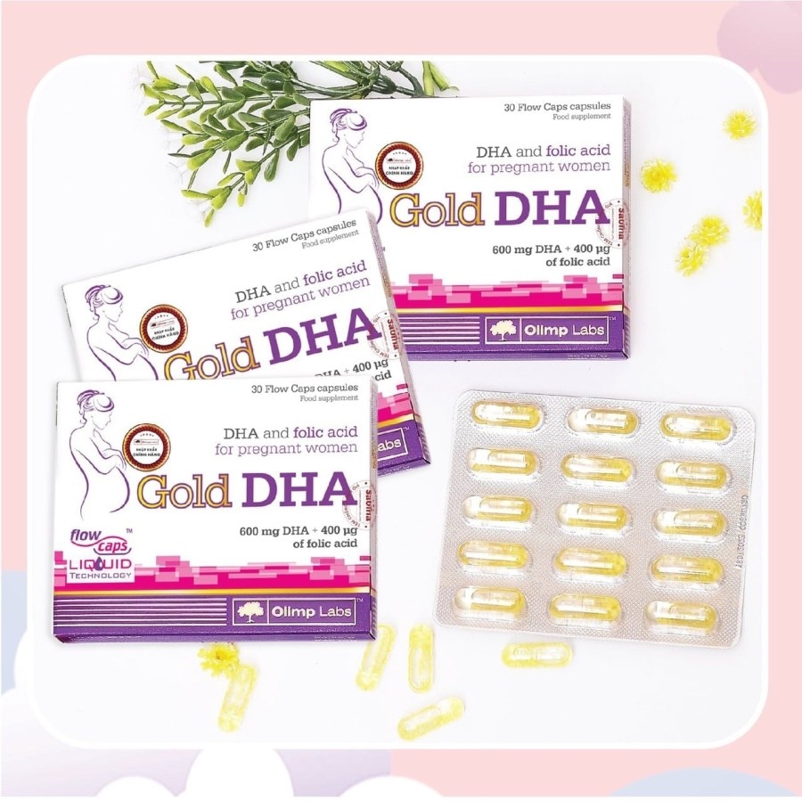 Viên uống bổ sung DHA - GOLD DHA