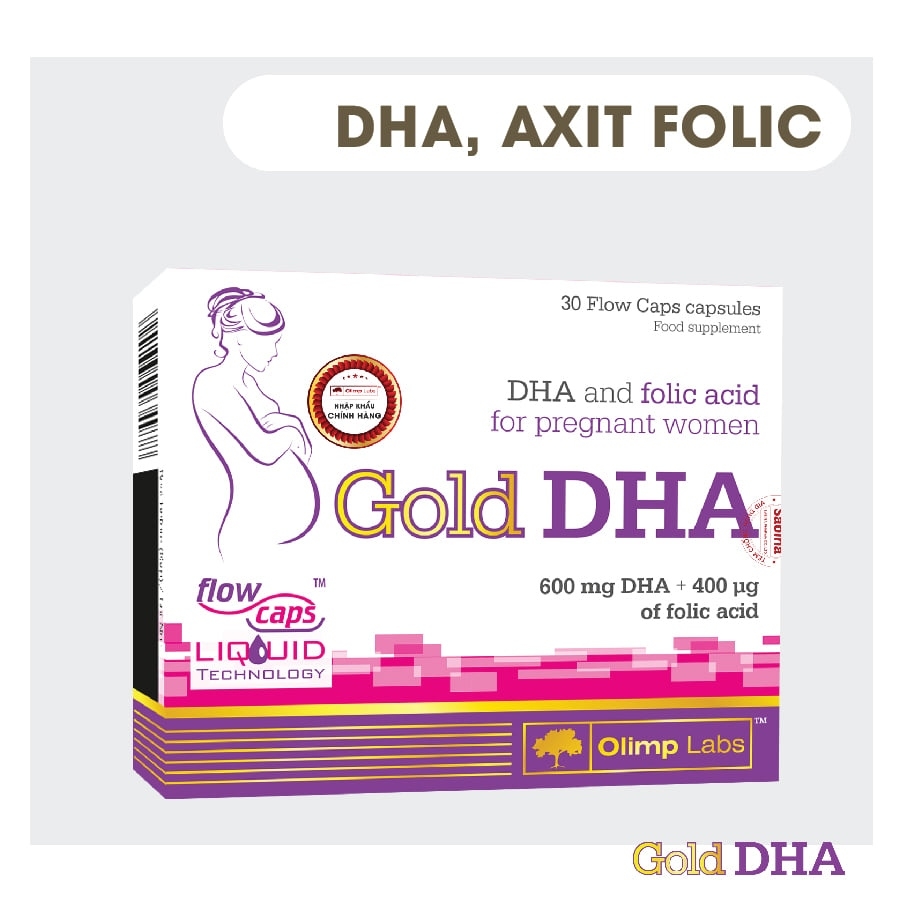 Viên uống bổ sung DHA - GOLD DHA