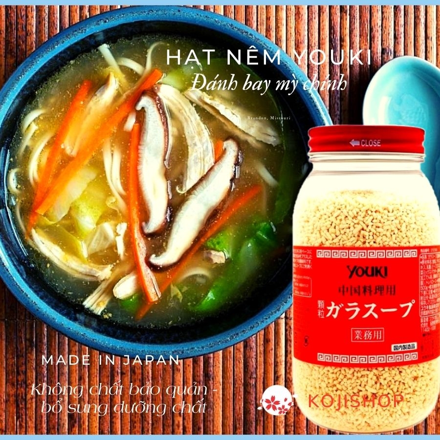 Hạt nêm Youki nội địa Nhật 500g