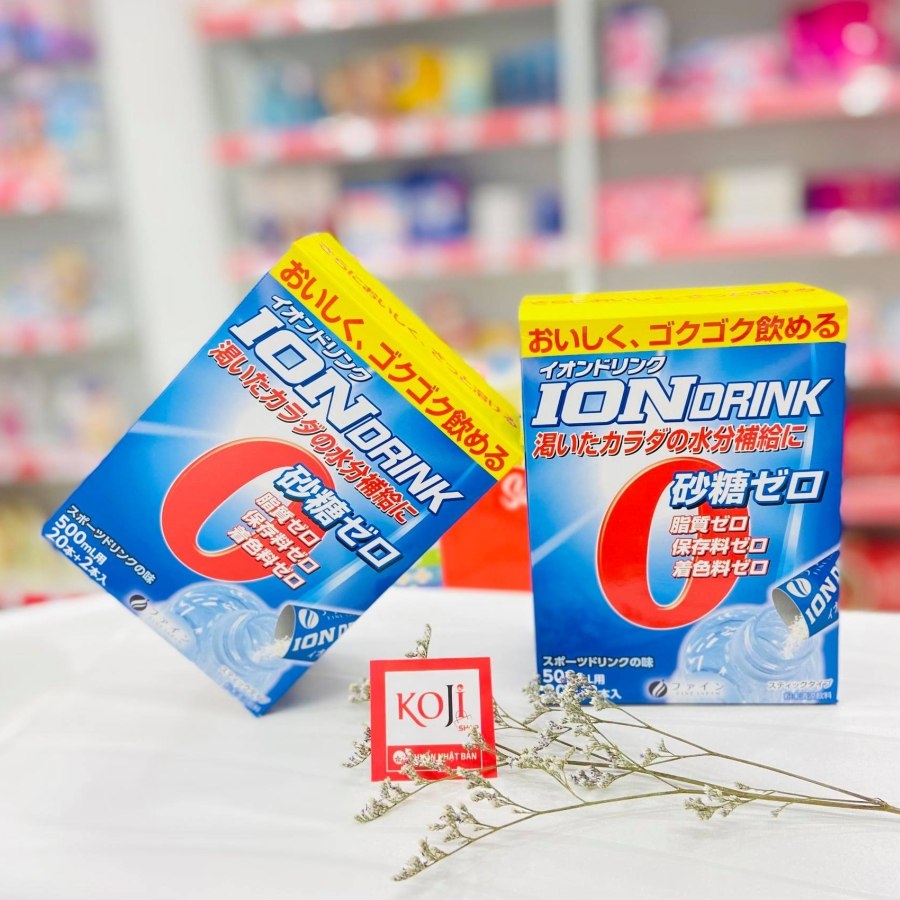 Bột pha nước uống Fine bù nước và chất điện giải ION 70.4g (3.2gx22 gói)