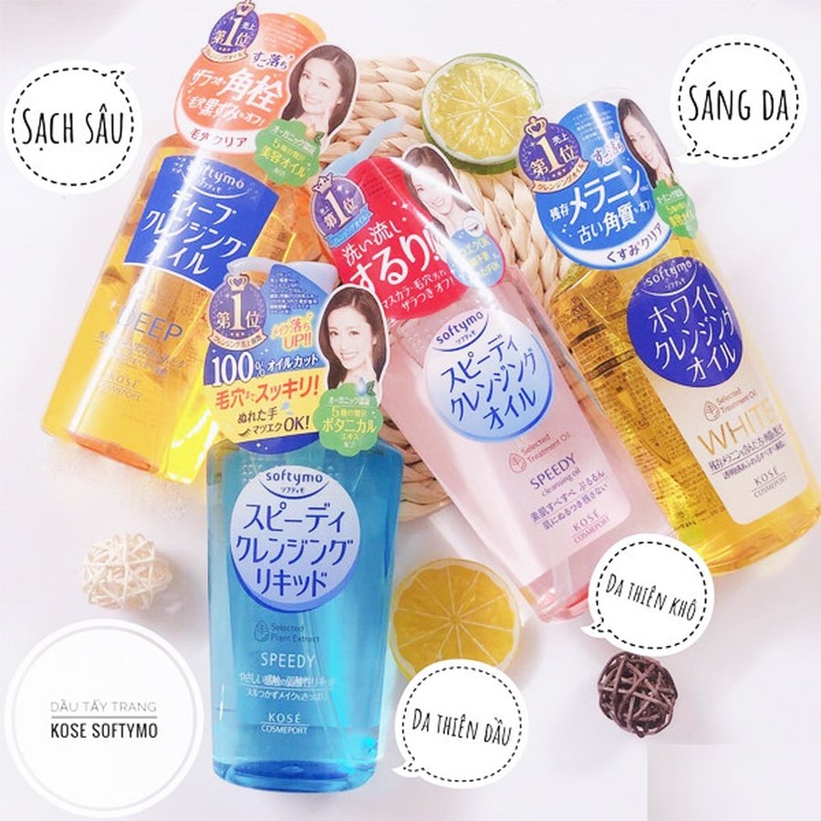Dầu tẩy trang Kose Softymo Cleangsing Oil 230ml