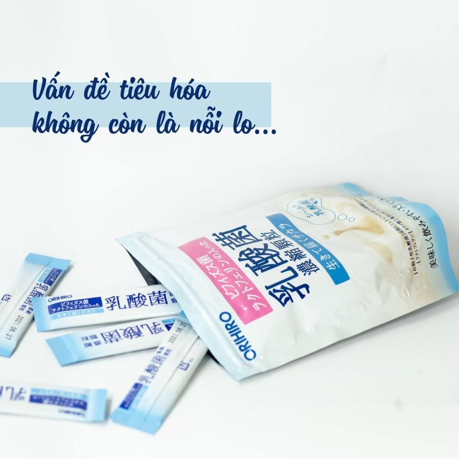 Men vi sinh Orihiro hỗ trợ đường ruột và tiêu hoá vị sữa chua 16g
