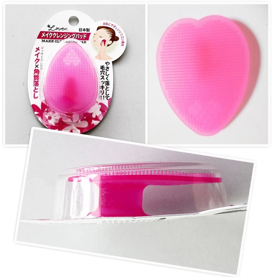 Miếng rửa mặt sillicon Seiwapro Loven