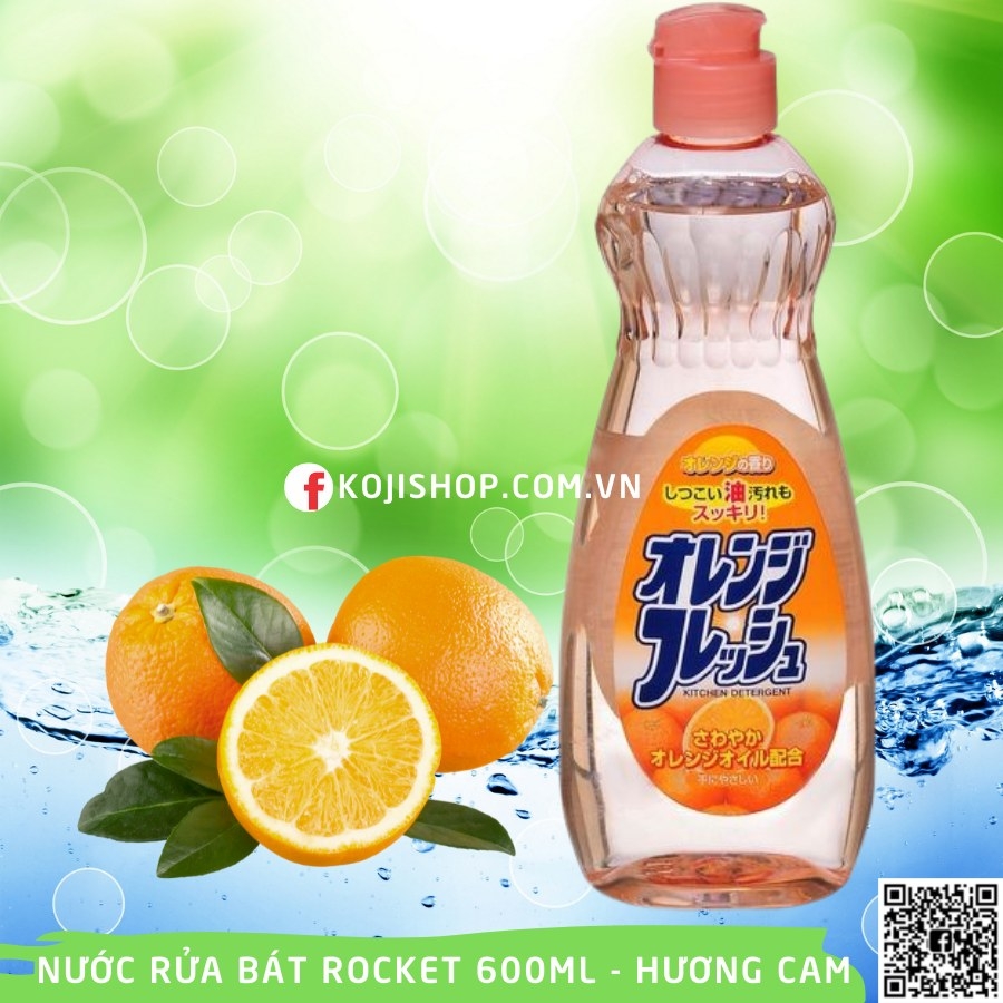 Nước rửa bát Rocket 600ml